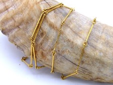 Feine Lapponia Halskette „Weckström“ in 585 Gelbgold 70cm