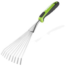 Handrechen Laub Gartenharke