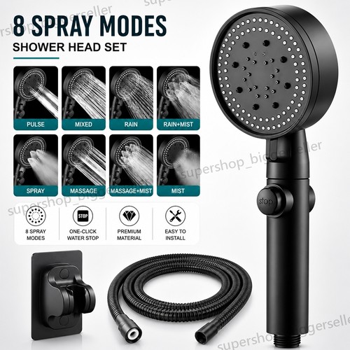 Shower head kit with 5ft - head,