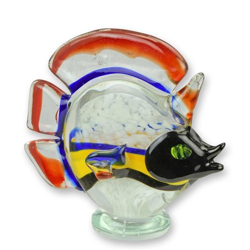 Glasfigur diskusfisch - diskusfisch, im