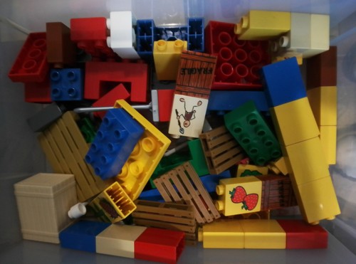 Lego duplo steine reste - reste, (teils