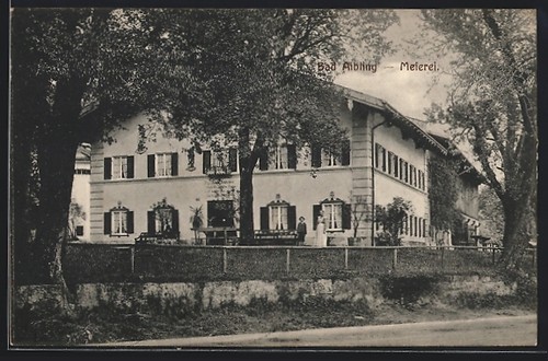 Ansichtskarte bad aibling - ansichtskarte,