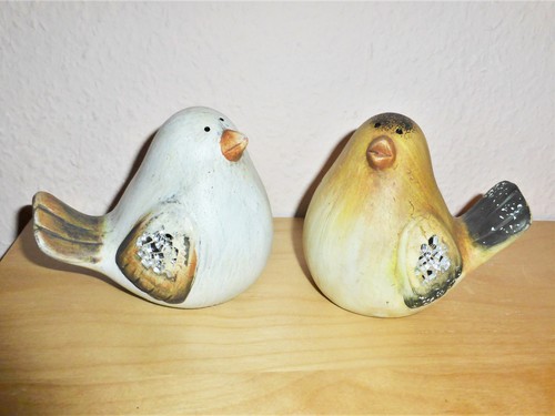 Keramik vögel vogelpaar - vögel,