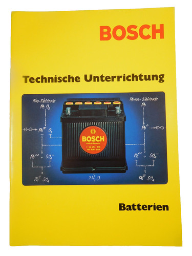 Bosch technische unterrichtung - bosch,