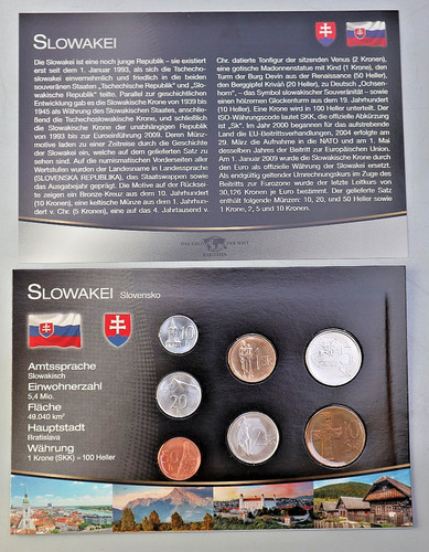 Slowakei kms kursmünzensatz - slowakei:,
