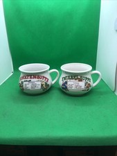 Suppenbecher Suppe Eintopf Teller Schalke Schüssel Set Konvolut Paar Einheit