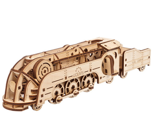 Ugears mini eisenbahn 3d - -,
