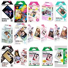 Verschiedene bunte Fujifilm Instax Mini Filme für Sofortbildkameras von Fuji !!