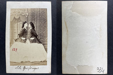 Marie geistinger vintage cdv - geistinger,