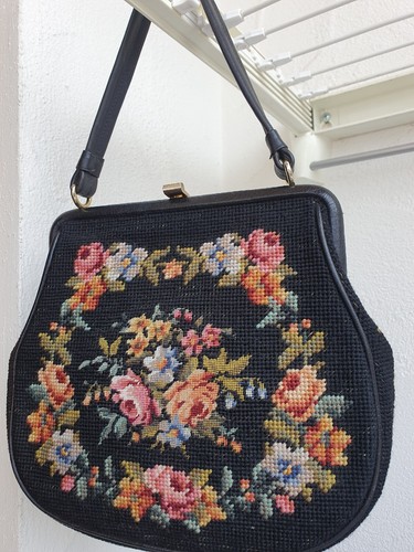 Gobelin damenhandtasche - gobelin,