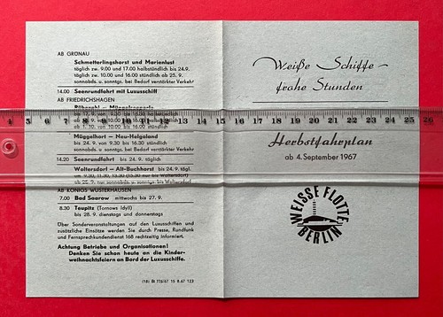 Ddr prospekt weisse - ddr,