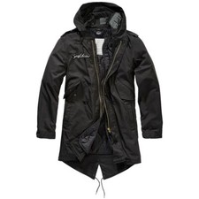 Männer Jungs Parka lang