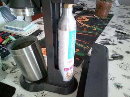 Soda stream mit - viel, zubehör