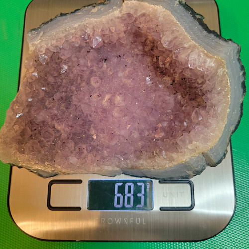 Amethyst mineral druse - mineral, druse/geode