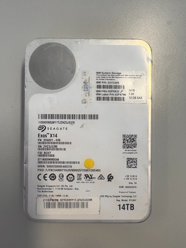 Sas seagate enterprise 14tb - seagate,