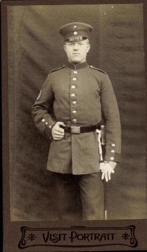 Cdv deutscher soldat - deutscher, in