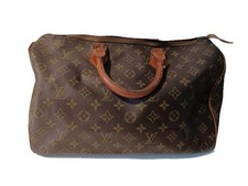Louis Vuitton Vintage Speedy 35 aus Monogramm Canvas & Leder