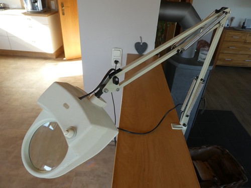 Massive desk lamp - desk,