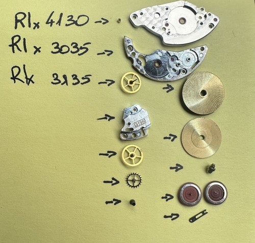 Rolex 3035 - 3135, und