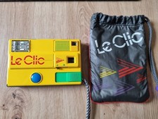 Le Clic Vintage 80er Kamera - Funktion getestet - Disc Camera + Original Tasche