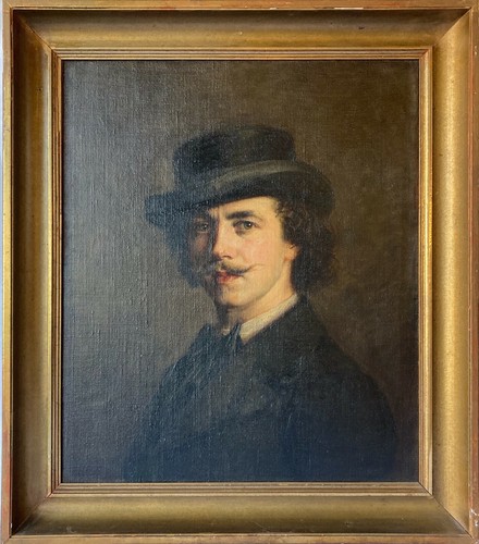 ölgemälde georg brenner - Ölgemälde,