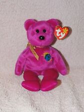 Original Ty Beanie Baby MILLENNIUM Teddybär mit Tag Vitrinenstück Geschenk
