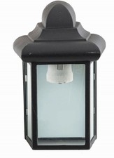 Elegante Außenleuchte Schwarz
