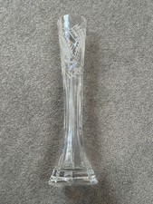 Vase Bleikristall - Blätter