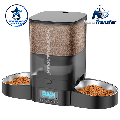 Futterautomat katze mit 2 - katze,