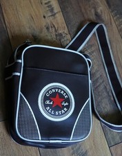 Converse All Star ★ Tasche Kunstleder dunkelbraun ★  Umhängetasche unisex