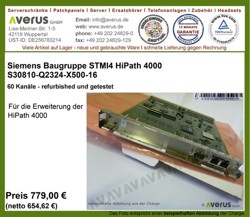 Siemens stmi4 für - stmi4, hipath