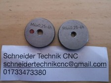 Gewindelehrring Prüfring GUT/AUSSCHUSS M 4 x0,25 - 4h