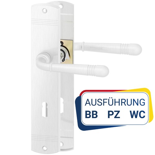 Silber türbeschlag lotta - türbeschlag,