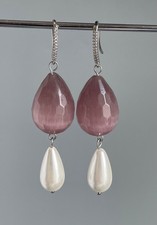 handgefertigte Bronze Ohrringe