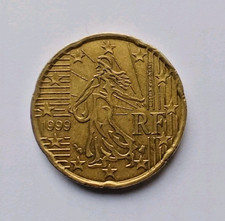 Frankreich 20 Cent Münze 1999 - Umlaufmünze