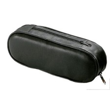 Pfeifentasche klein für eine Pfeife aus Nappaleder in schwarz