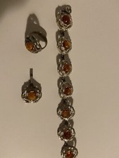 schönes altes Schmuck Set mit