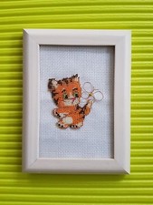 Stickbild Fertig Tiger Baby