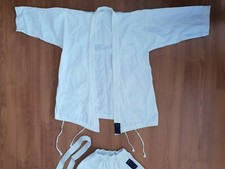 HARA Karateanzug TANTO mit Gürtel / weiß / für Kinder / Einsteiger: Größe 160