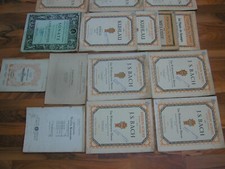 Konvolut Notenbücher