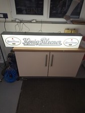 König Pilsener Thekenlampe Brauereiwerbung Lampe Leuchte