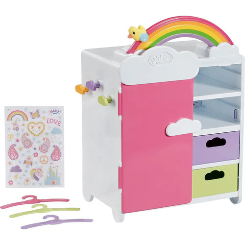 Baby born regenbogen schrank - baby,