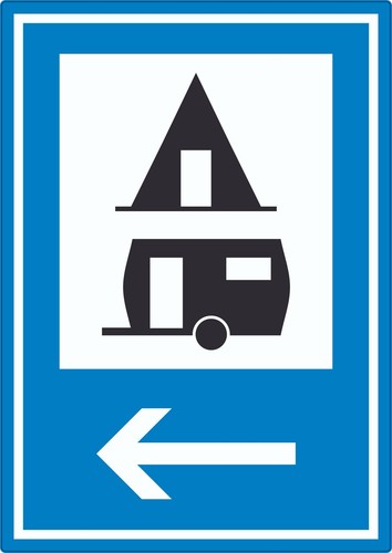 Campingplatz links aufkleber - campingplatz,