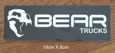 Bear Trucks Sticker Aufkleber Skateboard Longboard Skate 