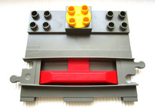 Lego Duplo Eisenbahn Stellgleis Weiche Richtungswechsler Zug Gleise