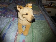 Steiff Schäferhund liegend 70 cm, unbespielt