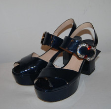 PRADA Plateau-Sandaletten Gr