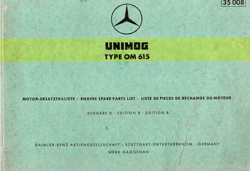 Unimog 615 motor - unimog,