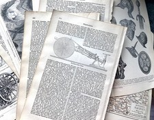 80 alte Buchseiten – Vintage