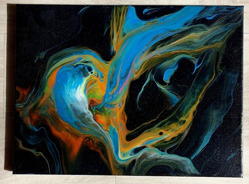 Original acrylbild leinwand - acrylbild,